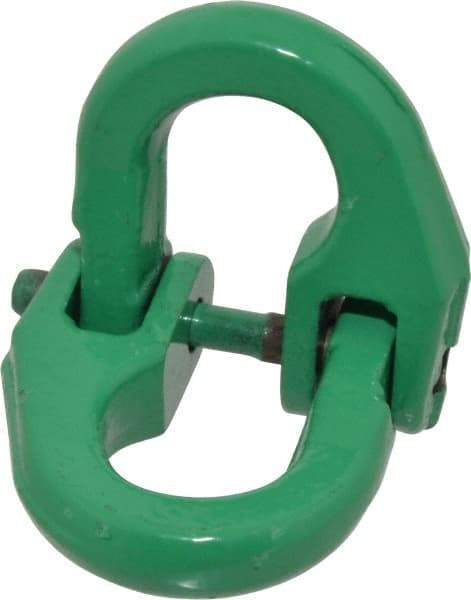 Campbell - Carbon Steel Removable Coupling Link - 9/32" Diameter, 4,300 Lb Load Limit - USA Tool & Supply