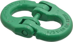 Campbell - Carbon Steel Removable Coupling Link - 1/2" Diameter, 15,000 Lb Load Limit - USA Tool & Supply