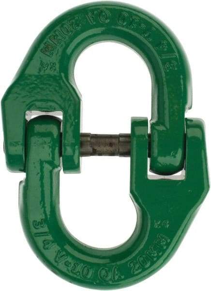 Campbell - Carbon Steel Removable Coupling Link - 3/4" Diameter, 35,300 Lb Load Limit - USA Tool & Supply