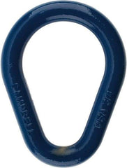 Campbell - Carbon Steel Pear Shape Sling Link - 3/4" Diameter, 6,000 Lb Load Limit - USA Tool & Supply