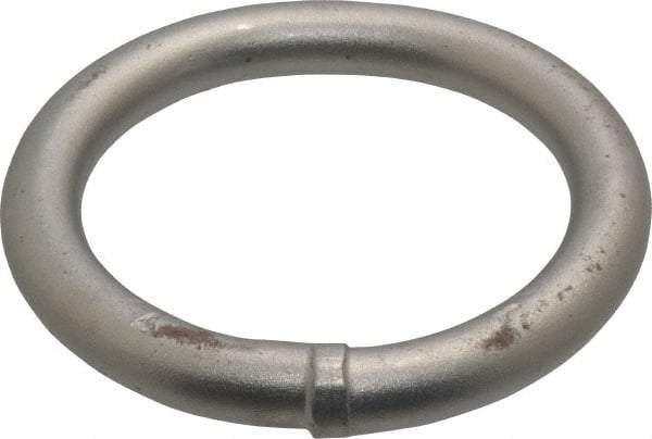 Campbell - 5/8 Inch Wire Size Welding Ring - 4 Inch Inside Diameter, 1,700 Lbs. Load Limit, Bright Finish - USA Tool & Supply