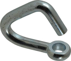 Campbell - Carbon Steel Cold Shut Link - 1/2" Diameter, 3,500 Lb Load Limit - USA Tool & Supply