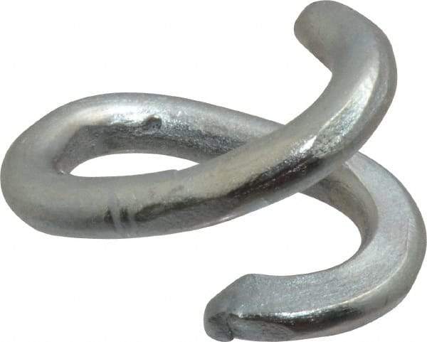 Peerless Chain - Zinc Plated Carbon Steel Open End Link - 3/16" Diameter, 240 Lb Load Limit - USA Tool & Supply