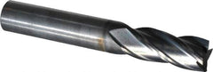 OSG - 3/8", 7/8" LOC, 3/8" Shank Diam, 2-1/2" OAL, 4 Flute, Solid Carbide Square End Mill - Single End, Diamond Finish, Spiral Flute, 30° Helix, Centercutting, Right Hand Cut, Right Hand Flute, Series 7040 - USA Tool & Supply