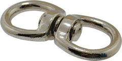 Value Collection - 3-1/4" Long Oval Deluxe Swivel Eye Bolt Snap - Zinc Alloy with 5/16" Snap Opening - USA Tool & Supply