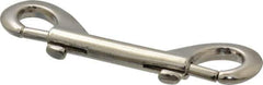 Value Collection - 4-1/2" Long Double End Bolt Snap - Zinc Alloy with 5/16" Snap Opening - USA Tool & Supply