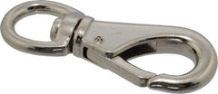 Value Collection - 3-1/4" Long Swivel Eye Boat Snap - Zinc Alloy with 1/2" Snap Opening - USA Tool & Supply