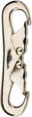 Value Collection - 5-3/16" Long Double Snap - Malleable Iron with 1/2" Snap Opening - USA Tool & Supply