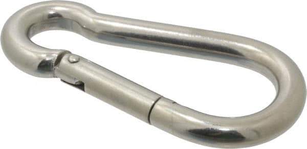 Value Collection - 3-1/8" Long All Purpose Snap - Stainless Steel with 7/16" Snap Opening - USA Tool & Supply