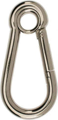 Value Collection - 3-9/16" Long All Purpose Snap - Stainless Steel with 15/32" Snap Opening - USA Tool & Supply