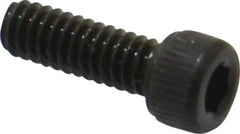 Unbrako - #5-40 UNC Hex Socket Drive, Socket Cap Screw - Alloy Steel, Black Oxide Finish, 3/8" Length Under Head - USA Tool & Supply