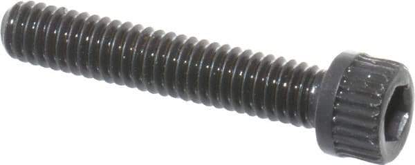 Unbrako - #6-40 UNF Hex Socket Drive, Socket Cap Screw - Alloy Steel, Black Oxide Finish, 3/4" Length Under Head - USA Tool & Supply