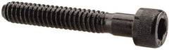 Unbrako - #10-24 UNC Hex Socket Drive, Socket Cap Screw - Alloy Steel, Black Oxide Finish, 1-1/4" Length Under Head - USA Tool & Supply