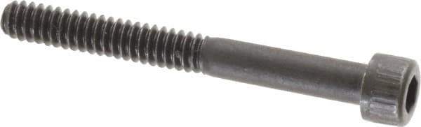 Unbrako - #10-24 UNC Hex Socket Drive, Socket Cap Screw - Alloy Steel, Black Oxide Finish, 1-3/4" Length Under Head - USA Tool & Supply