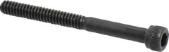 Unbrako - #10-24 UNC Hex Socket Drive, Socket Cap Screw - Alloy Steel, Black Oxide Finish, 2" Length Under Head - USA Tool & Supply