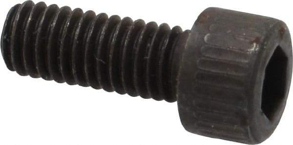 Unbrako - #10-32 UNF Hex Socket Drive, Socket Cap Screw - Alloy Steel, Black Oxide Finish, 1/2" Length Under Head - USA Tool & Supply
