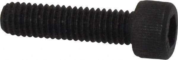 Unbrako - #10-32 UNF Hex Socket Drive, Socket Cap Screw - Alloy Steel, Black Oxide Finish, 3/4" Length Under Head - USA Tool & Supply