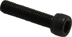 Unbrako - #10-32 UNF Hex Socket Drive, Socket Cap Screw - Alloy Steel, Black Oxide Finish, 7/8" Length Under Head - USA Tool & Supply