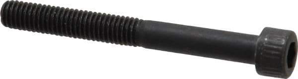 Unbrako - #10-32 UNF Hex Socket Drive, Socket Cap Screw - Alloy Steel, Black Oxide Finish, 1-3/4" Length Under Head - USA Tool & Supply