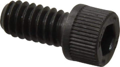 Unbrako - 1/4-20 UNC Hex Socket Drive, Socket Cap Screw - Alloy Steel, Black Oxide Finish, 1/2" Length Under Head - USA Tool & Supply