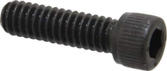 Unbrako - 1/4-20 UNC Hex Socket Drive, Socket Cap Screw - Alloy Steel, Black Oxide Finish, 7/8" Length Under Head - USA Tool & Supply