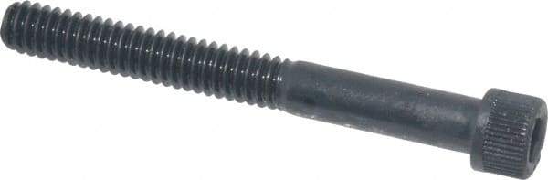 Unbrako - 1/4-20 UNC Hex Socket Drive, Socket Cap Screw - Alloy Steel, Black Oxide Finish, 2-1/4" Length Under Head - USA Tool & Supply