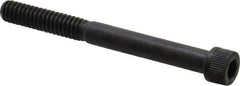 Unbrako - 1/4-20 UNC Hex Socket Drive, Socket Cap Screw - Alloy Steel, Black Oxide Finish, 2-1/2" Length Under Head - USA Tool & Supply
