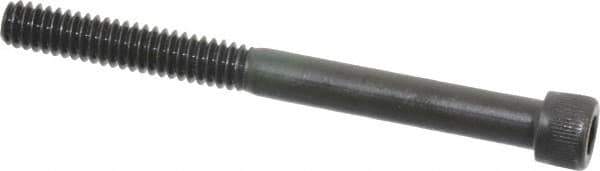 Unbrako - 1/4-20 UNC Hex Socket Drive, Socket Cap Screw - Alloy Steel, Black Oxide Finish, 2-3/4" Length Under Head - USA Tool & Supply