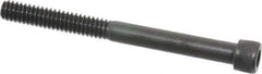 Unbrako - 1/4-20 UNC Hex Socket Drive, Socket Cap Screw - Alloy Steel, Black Oxide Finish, 2-3/4" Length Under Head - USA Tool & Supply