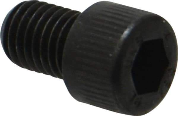 Unbrako - 1/4-28 UNF Hex Socket Drive, Socket Cap Screw - Alloy Steel, Black Oxide Finish, 3/8" Length Under Head - USA Tool & Supply