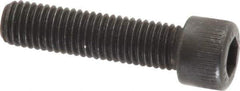 Unbrako - 1/4-28 UNF Hex Socket Drive, Socket Cap Screw - Alloy Steel, Black Oxide Finish, 1" Length Under Head - USA Tool & Supply