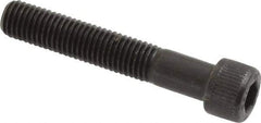 Unbrako - 1/4-28 UNF Hex Socket Drive, Socket Cap Screw - Alloy Steel, Black Oxide Finish, 1-1/2" Length Under Head - USA Tool & Supply