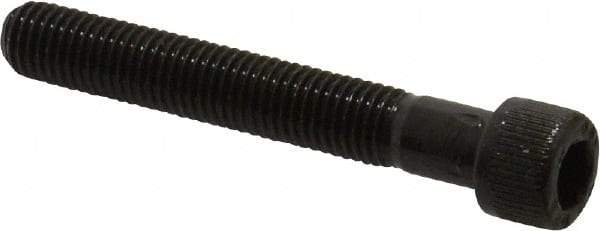 Unbrako - 1/4-28 UNF Hex Socket Drive, Socket Cap Screw - Alloy Steel, Black Oxide Finish, 1-3/4" Length Under Head - USA Tool & Supply