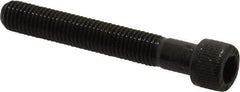 Unbrako - 1/4-28 UNF Hex Socket Drive, Socket Cap Screw - Alloy Steel, Black Oxide Finish, 1-3/4" Length Under Head - USA Tool & Supply