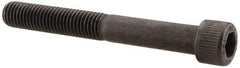 Unbrako - 1/4-28 UNF Hex Socket Drive, Socket Cap Screw - Alloy Steel, Black Oxide Finish, 2" Length Under Head - USA Tool & Supply
