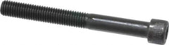 Unbrako - 1/4-28 UNF Hex Socket Drive, Socket Cap Screw - Alloy Steel, Black Oxide Finish, 2-1/4" Length Under Head - USA Tool & Supply