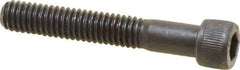 Unbrako - 5/16-18 UNC Hex Socket Drive, Socket Cap Screw - Alloy Steel, Black Oxide Finish, 2" Length Under Head - USA Tool & Supply
