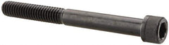 Unbrako - 5/16-18 UNC Hex Socket Drive, Socket Cap Screw - Alloy Steel, Black Oxide Finish, 3" Length Under Head - USA Tool & Supply