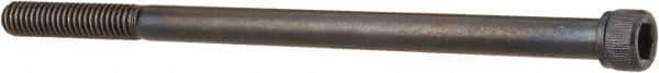 Unbrako - 5/16-18 UNC Hex Socket Drive, Socket Cap Screw - Alloy Steel, Black Oxide Finish, 5-1/2" Length Under Head - USA Tool & Supply