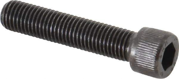 Unbrako - 5/16-24 UNF Hex Socket Drive, Socket Cap Screw - Alloy Steel, Black Oxide Finish, 1-1/2" Length Under Head - USA Tool & Supply