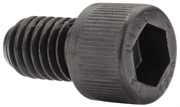 Unbrako - 3/8-16 UNC Hex Socket Drive, Socket Cap Screw - Alloy Steel, Black Oxide Finish, 5/8" Length Under Head - USA Tool & Supply