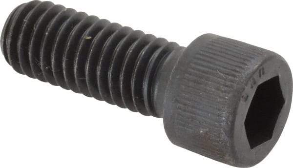Unbrako - 3/8-16 UNC Hex Socket Drive, Socket Cap Screw - Alloy Steel, Black Oxide Finish, 1" Length Under Head - USA Tool & Supply