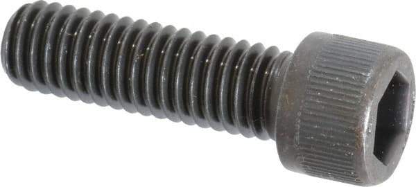 Unbrako - 3/8-16 UNC Hex Socket Drive, Socket Cap Screw - Alloy Steel, Black Oxide Finish, 1-1/4" Length Under Head - USA Tool & Supply