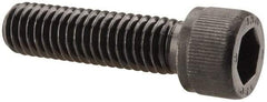 Unbrako - 3/8-16 UNC Hex Socket Drive, Socket Cap Screw - Alloy Steel, Black Oxide Finish, 1-3/8" Length Under Head - USA Tool & Supply