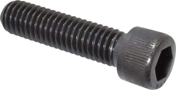 Unbrako - 3/8-16 UNC Hex Socket Drive, Socket Cap Screw - Alloy Steel, Black Oxide Finish, 1-1/2" Length Under Head - USA Tool & Supply