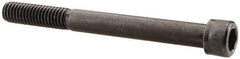 Unbrako - 3/8-16 UNC Hex Socket Drive, Socket Cap Screw - Alloy Steel, Black Oxide Finish, 3-3/4" Length Under Head - USA Tool & Supply