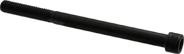Unbrako - 3/8-16 UNC Hex Socket Drive, Socket Cap Screw - Alloy Steel, Black Oxide Finish, 5" Length Under Head - USA Tool & Supply
