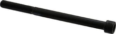 Unbrako - 3/8-16 UNC Hex Socket Drive, Socket Cap Screw - Alloy Steel, Black Oxide Finish, 5" Length Under Head - USA Tool & Supply