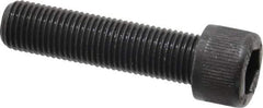 Unbrako - 3/8-24 UNF Hex Socket Drive, Socket Cap Screw - Alloy Steel, Black Oxide Finish, 1-1/2" Length Under Head - USA Tool & Supply