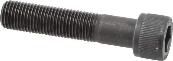 Unbrako - 3/8-24 UNF Hex Socket Drive, Socket Cap Screw - Alloy Steel, Black Oxide Finish, 1-3/4" Length Under Head - USA Tool & Supply